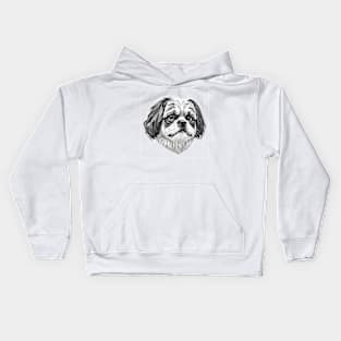 Shih Tzu Kids Hoodie